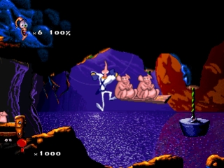 Earthworm Jim 2 background