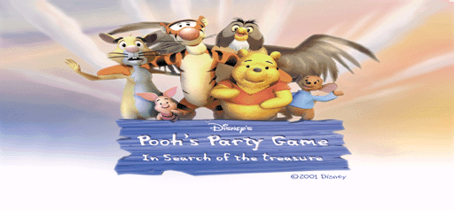 Disney's Pooh's Party Game - In Search of the Treasure (USA) background
