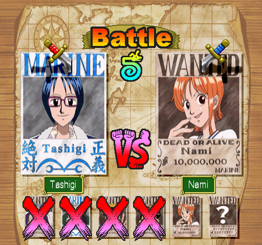 Shonen Jump's One Piece - Grand Battle (Europe) (En,Fr,De,Es,It) background