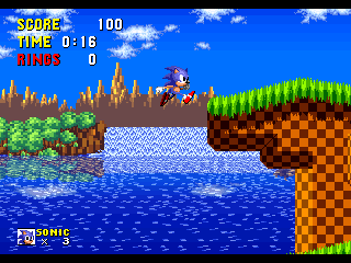 Sonic The Hedgehog - demo background